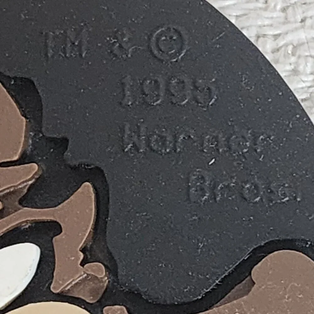 Looney Tunes PlastiColor Tasmanian Devil Warner Bros. 1995 Key Pals Keychain